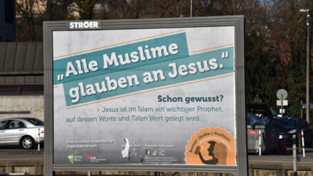 Erhitzt derzeit in Tübingen die Gemüter: eine gemeinsame Plakakaktion von Katholiken und Ditib