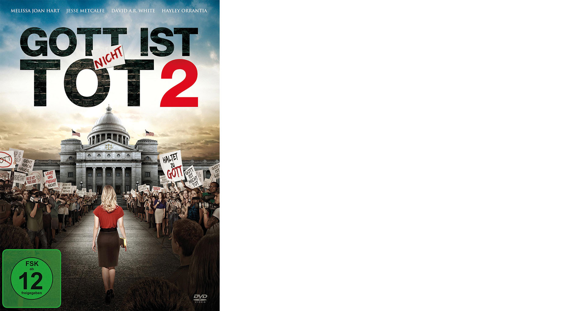 „Gott ist nicht tot 2“, DVD, FSK 12, 116 Minuten, 14,99 Euro, Gerth Medien, ISBN 4051238045826