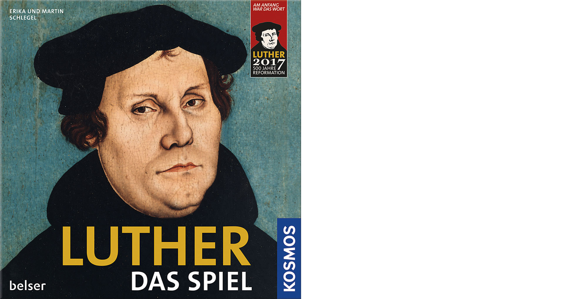 „Luther – Das Spiel“, 2–4 Spieler, ab 10 Jahren, Franckh-Kosmos-Verlag, 29,99 Euro, EAN 4002051692667
