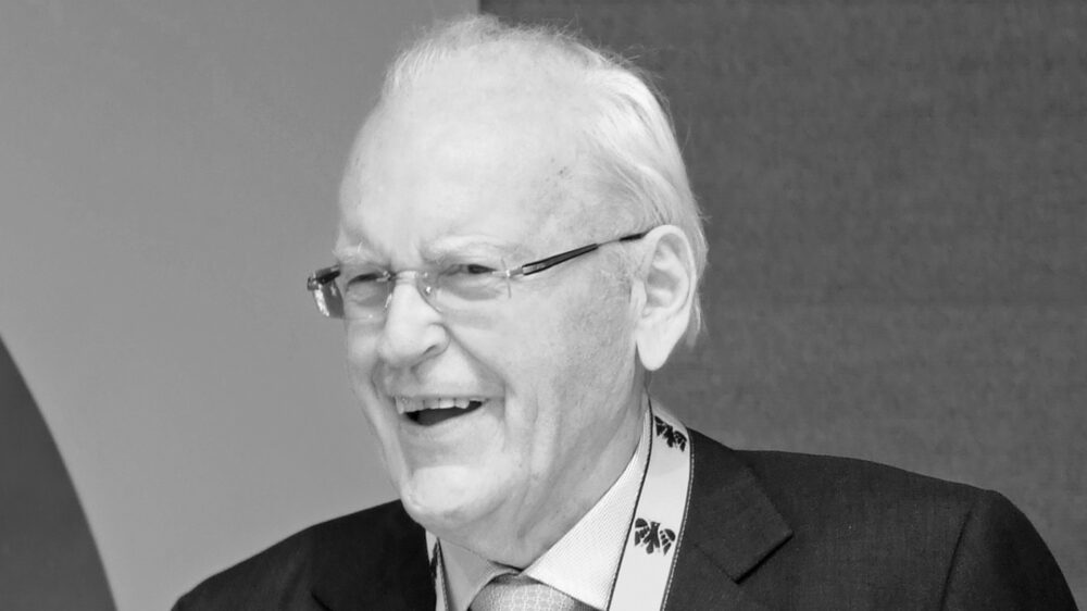 Roman Herzog im Jahr 2012 bei der Verleihung des Karlspreises
