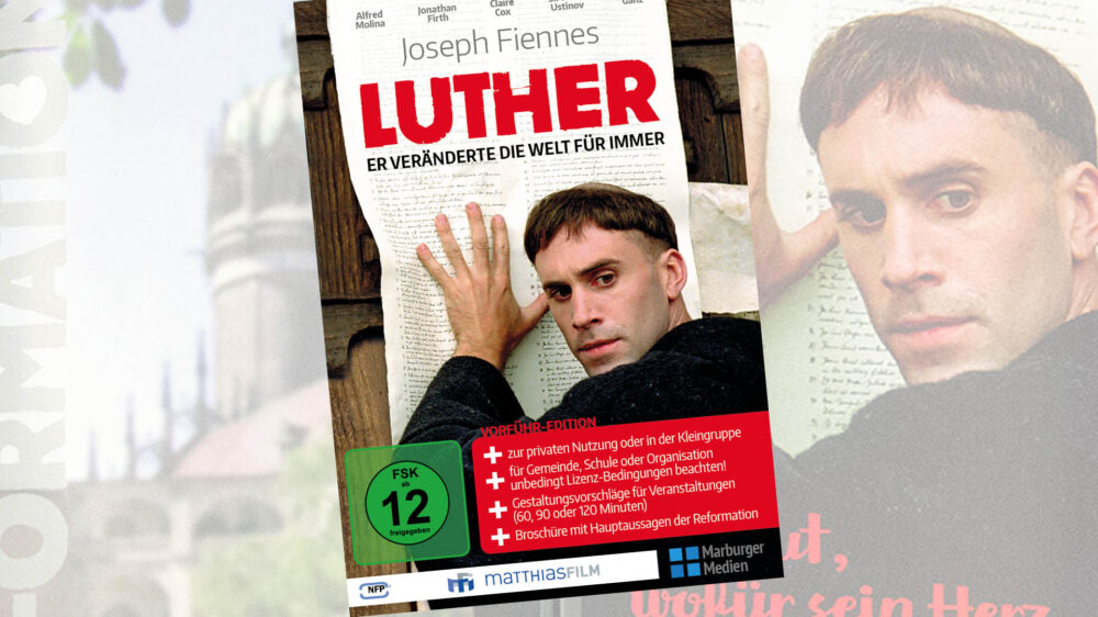 DIe Sonderausgabe des Films „Luther“ gibt es als Geschenkversion oder für Vorführungen
