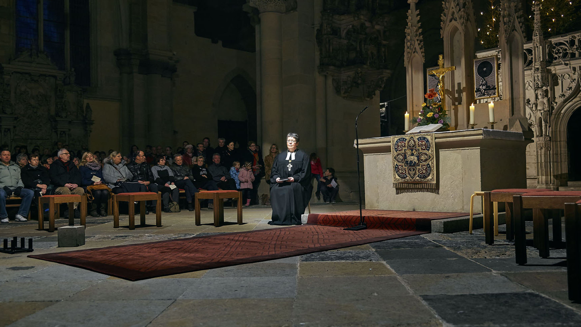 Weihnachtsgottesdienst in Magdeburg