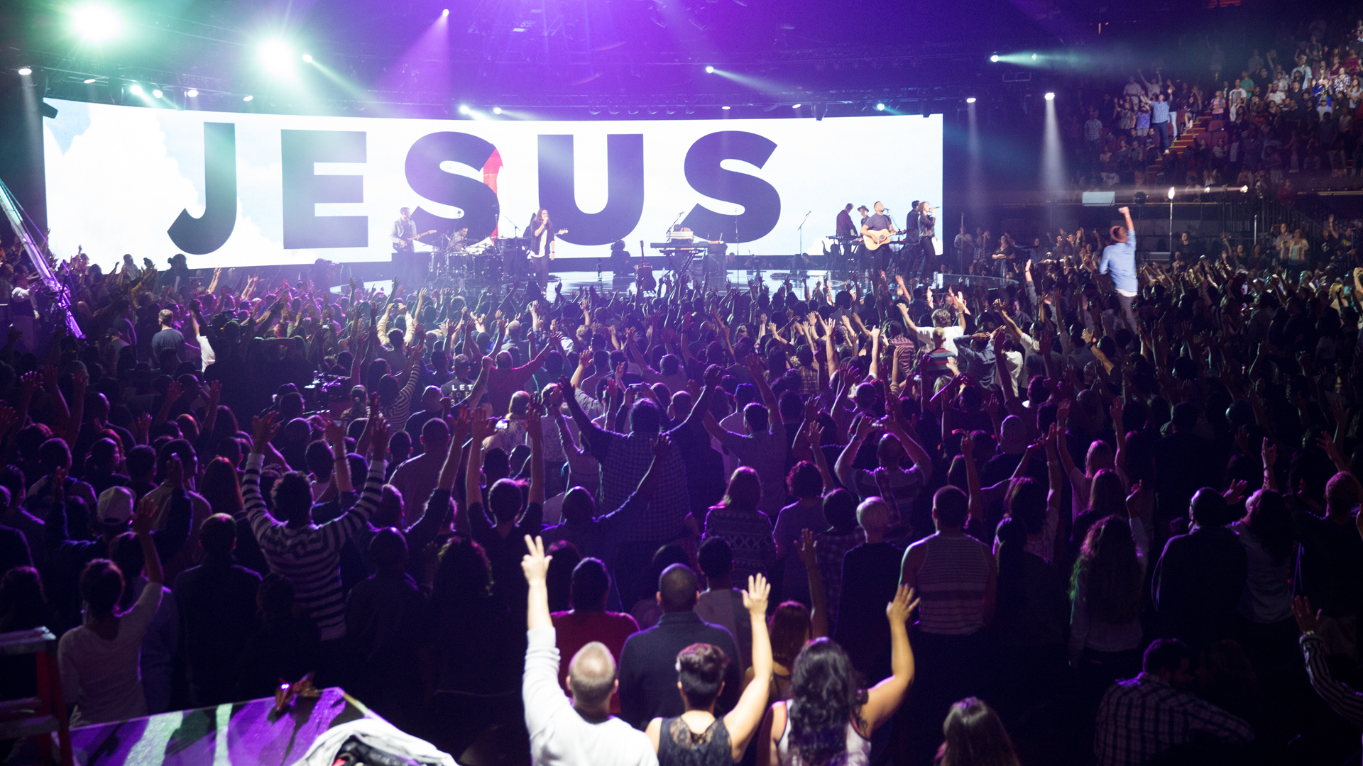 Jesus steht im Mittelpunkt der Konzerte