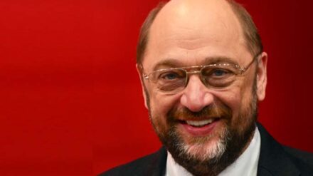 Traf sich mit Vertretern der Katholischen Kirche: Martin Schulz