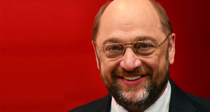 Traf sich mit Vertretern der Katholischen Kirche: Martin Schulz