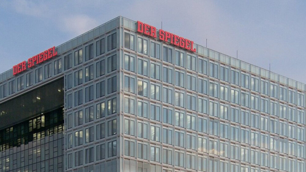 Das Nachrichtenmagazin Der Spiegel berichtet nicht immer neutral, kritisiert der Journalist Michael Voß