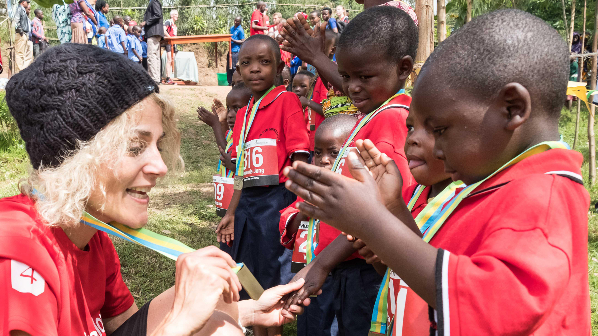 Heike Rabus nimmt aus Liebe zu Afrika am Muskathlon teil, heißt es auf der Webseite der Initiative