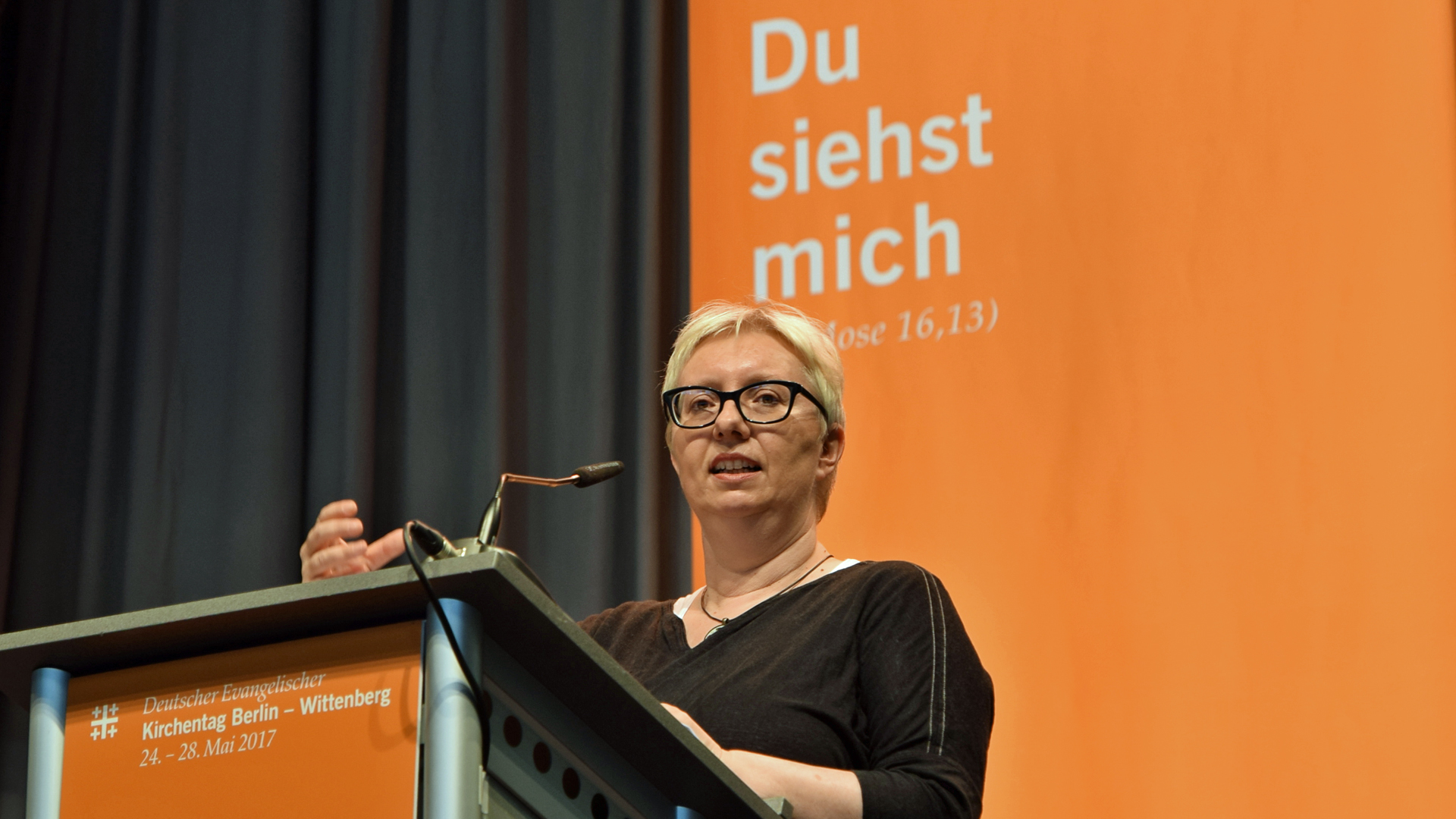 Antje Schrupp sprach auf dem Kirchentag über die Eigenarten des Fundamentalismus