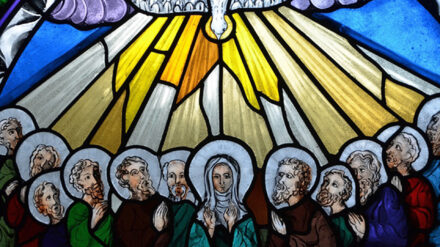 An Pfingsten fiel der Heilige Geist auf die Christen herab, lehrt die Bibel