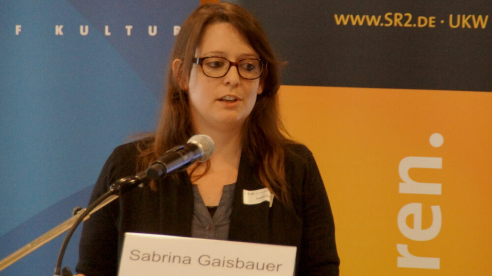 Sabrina Gaisbauer von der Bundeszentrale für politische Bildung: „Wir dürfen den analogen Austausch nicht vergessen“