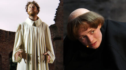 „Zwei Seelen wohnen, ach! in meiner Brust“: Maximilian Pulst und Janina Stopper als Martin Luther