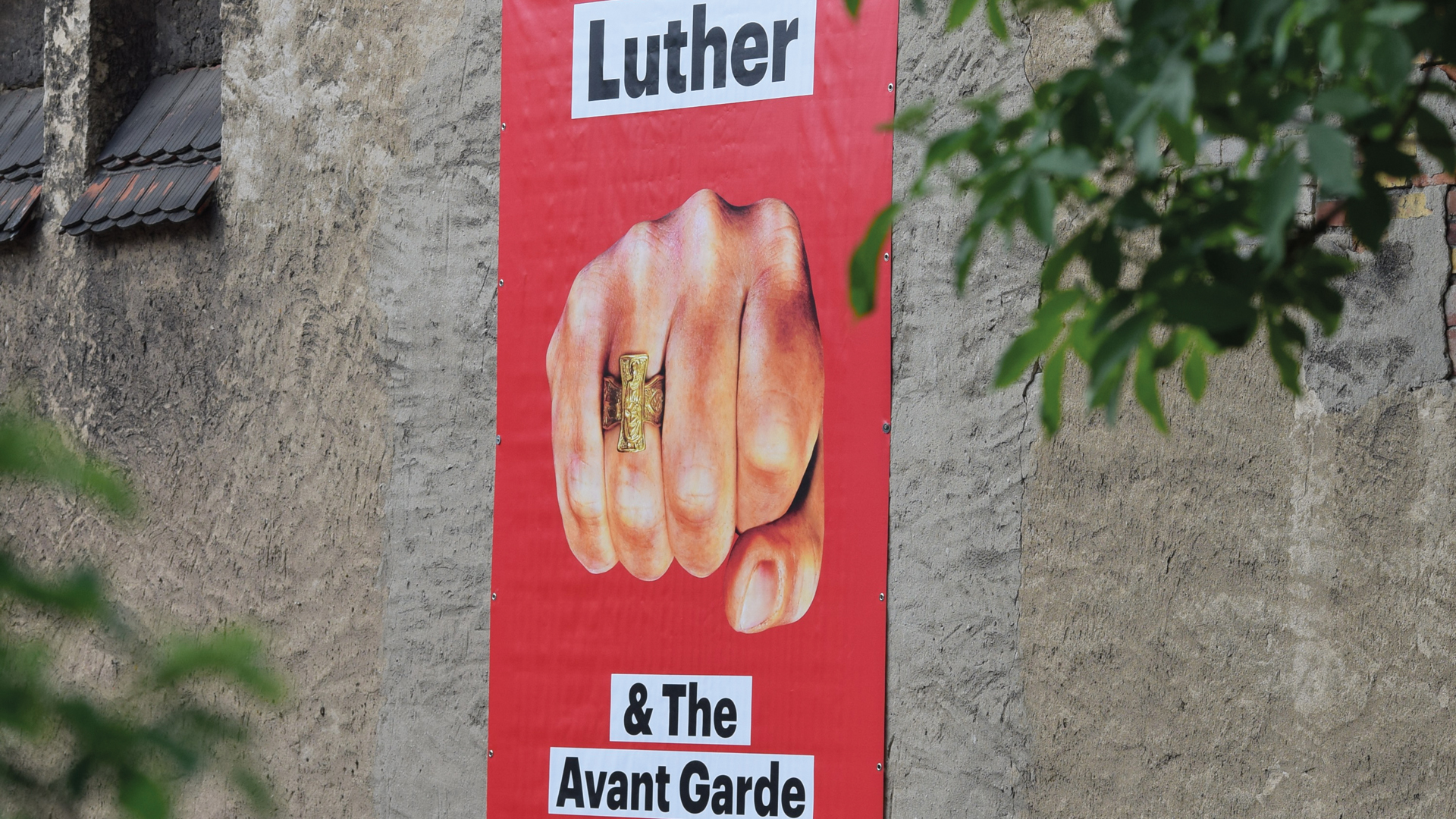 Plakat „Luther & The Avant Garde“