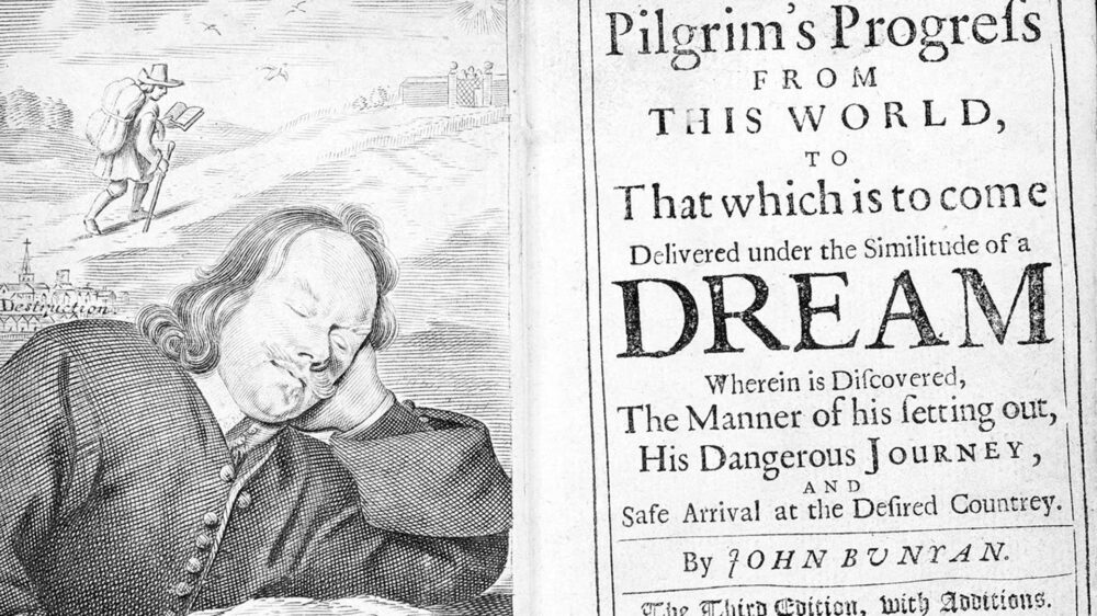 Die dritte Auflage des Romans „The Pilgrim's Progress“ von John Bunyan aus dem Jahr 1679