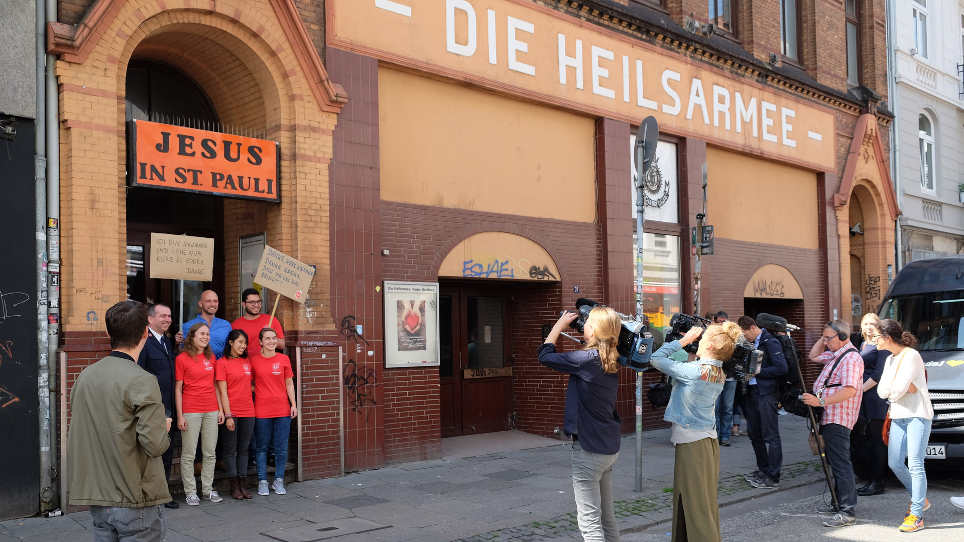 Auf die Aktion wurden verschiedene Medien aufmerksam. Auch das ZDF berichtete darüber.