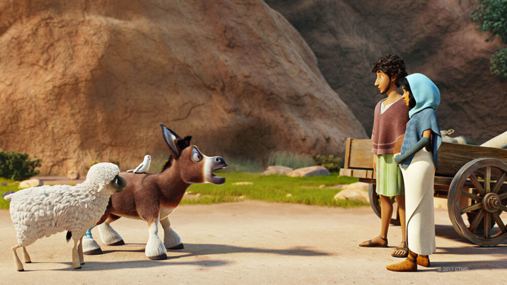 In dem Animationsfilm „The Star“, der im Dezember in Deutschland in die Kinos kommen soll, geht es um einen Esel namens Bo, der die Weihnachtsgeschichte miterlebt