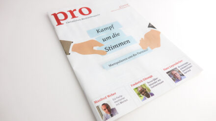 Die neue pro setzt einen Schwerpunkt zur Bundestagswahl im September