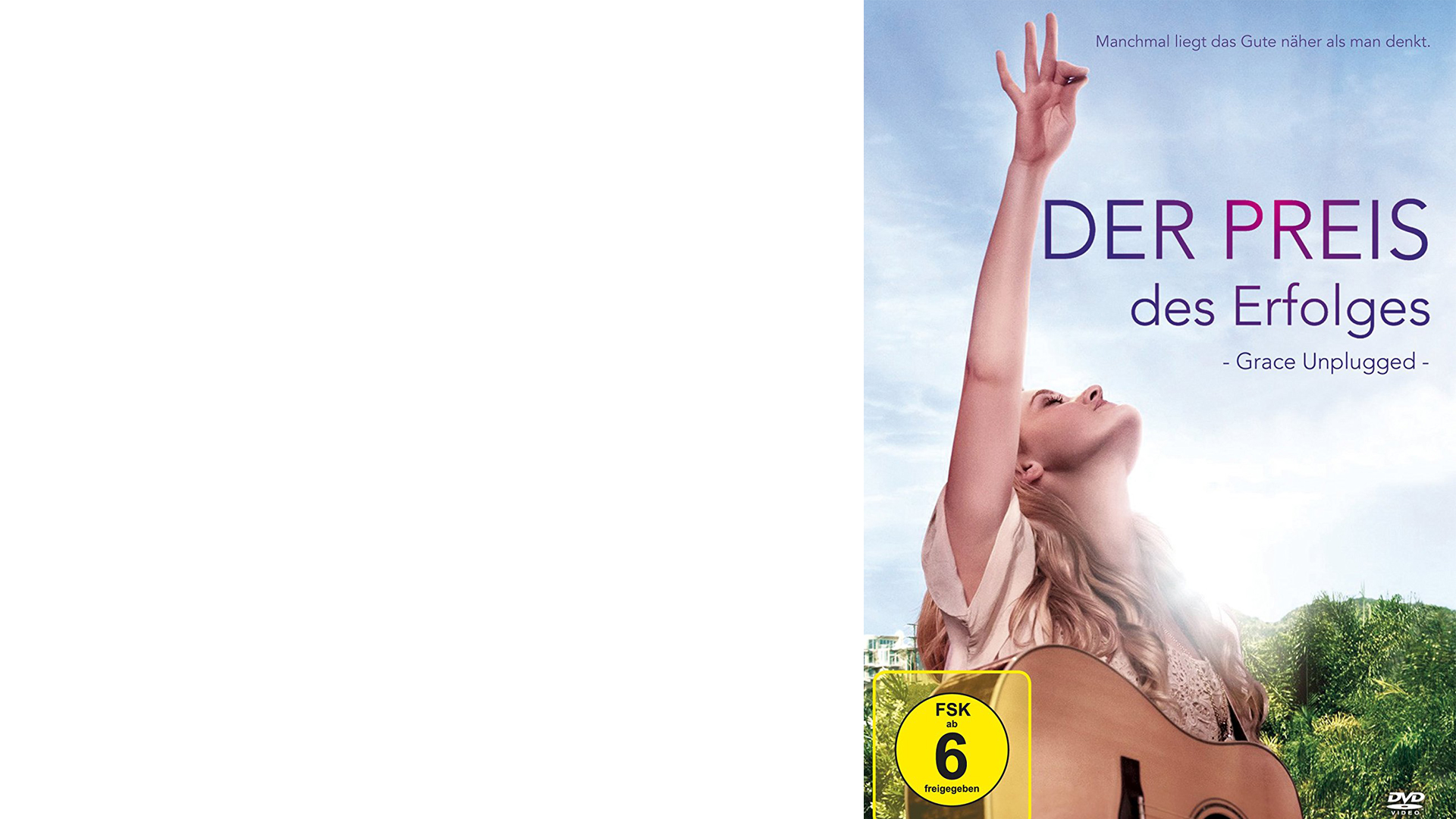 „Der Preis des Erfolges – Grace Unplugged“. DVD, 102 Minuten, freigegeben ab sechs Jahren.