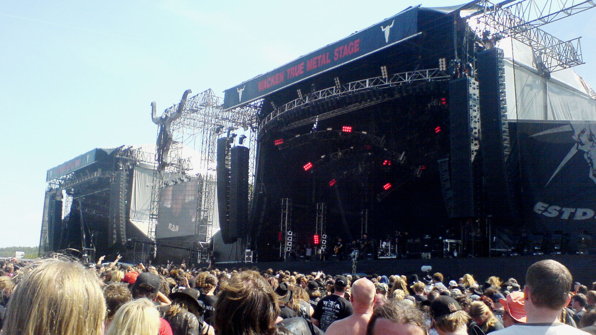 Bühne auf dem Wacken-Festival (Archivbild)