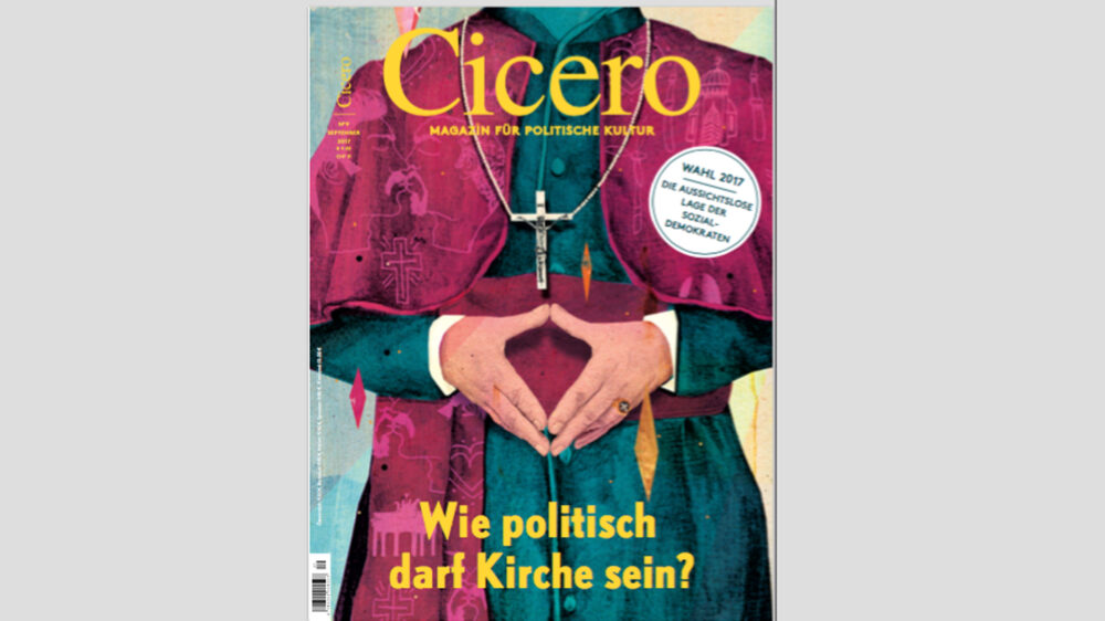 Die September-Ausgabe des Cicero stellt eine Frage, die Politik- und Kircheninteressierte beschäftigt
