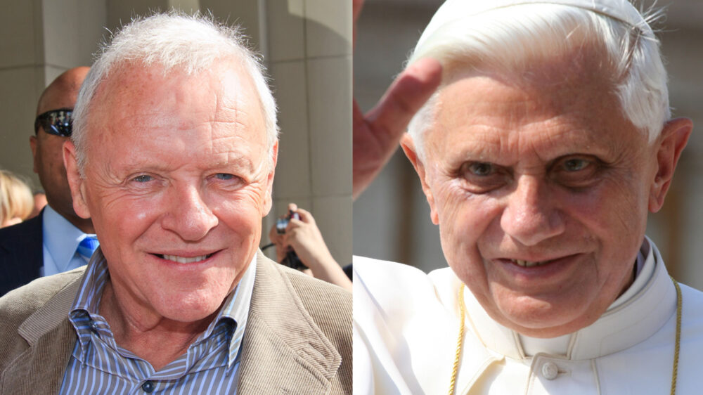 Hollywoodlegende Anthony Hopkins, vor allem bekannt als Kannibale Dr. Hannibal Lecter in „Das Schweigen der Lämmer“, soll Papst Benedikt spielen