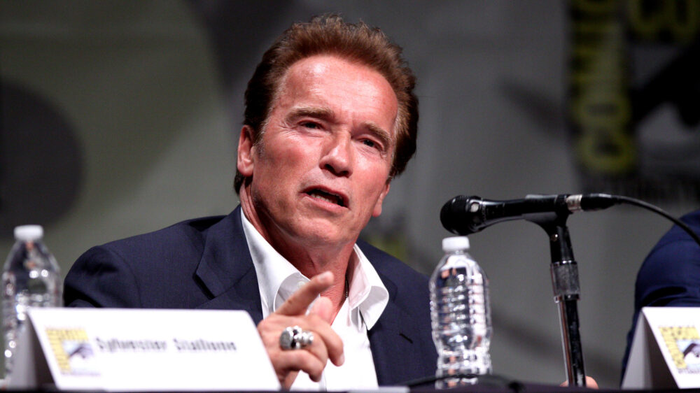 Schauspieler Arnold Schwarzenegger besuchte vor kurzem den Passauer Dom (Archivbild)