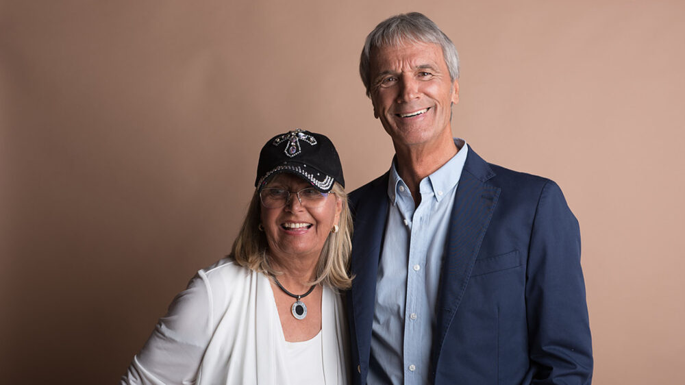 Klaus Gerth mit seiner Frau Gaby in ihrer neuen Heimat Los Angeles