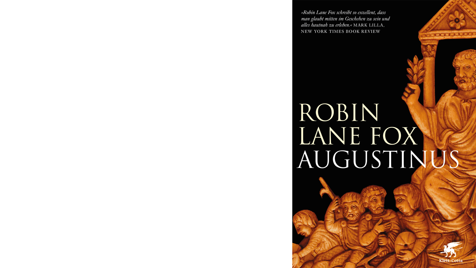 Fox, Robin Lane: „Augustinus. Bekenntnisse und Bekehrungen im Leben eines antiken Menschen“, Klett Cotta, 745 Seiten, 38,00 Euro. ISBN: 9783608981155