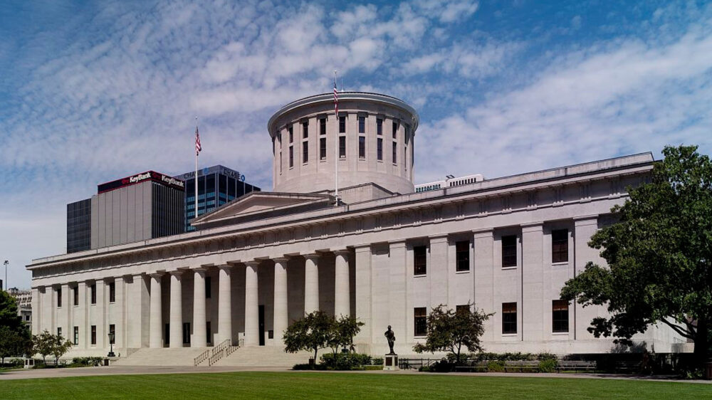 In der Hauptstadt des Bundesstaates Ohio ist eines der Wahrzeichen das Ohio Statehouse, wo die Regierung sitzt