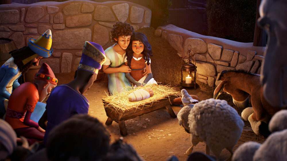 Der Animationsfilm „Bo und der Weihnachtsstern“, der am 7. Dezember in die Kinos kommt, erzählt die Weihnachtsgeschichte aus der Sicht der Tiere