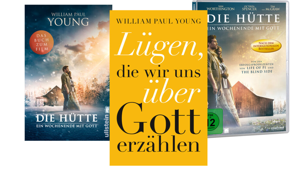 Das Fanpaket enthält das Buch „Die Hütte – ein Wochenende mit Gott“, eine DVD von „Die Hütte“ und das Buch „Lügen, die wir über Gott erzählen“