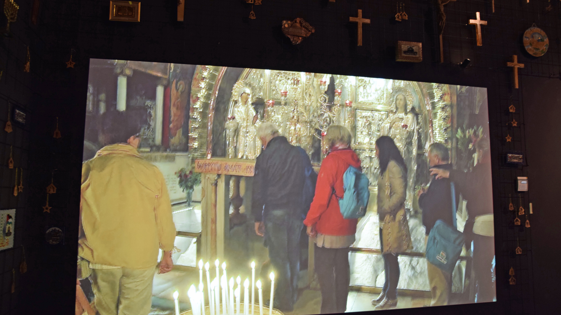 Christlichen Pilgern ist in der Ausstellung ein eigener Raum gewidmet