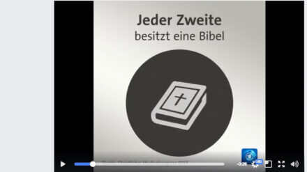 Die Tagesschau-Redaktion kommentierte: „Im ‚christlichen Abendland‘ wird die Bibel offenbar kaum gelesen.“