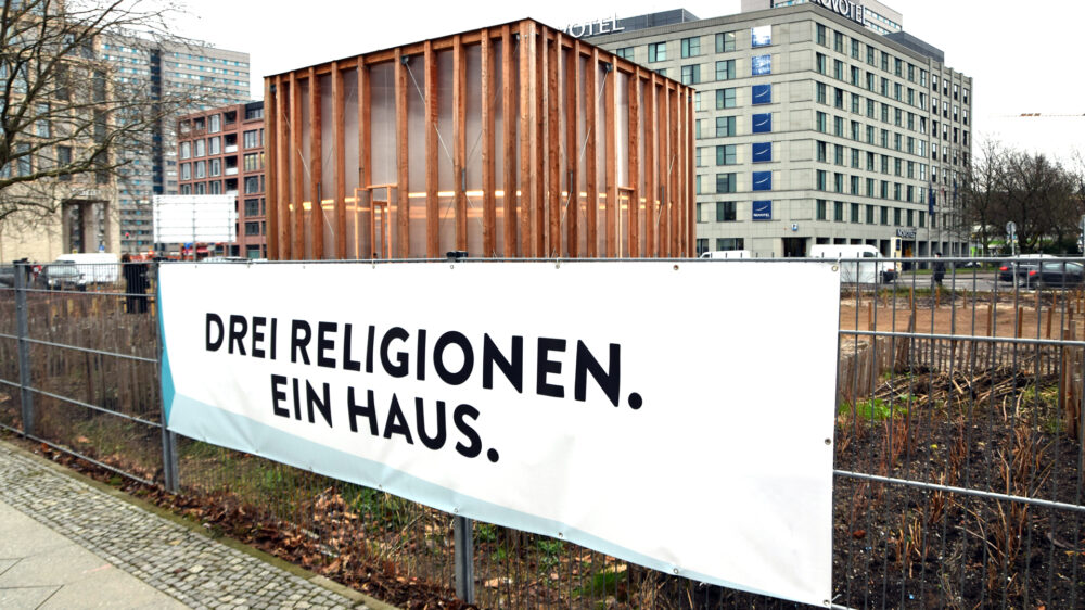 Im House of One sollen in einigen Jahren Muslime, Christen und Juden Raum zum Gebet und für Begegnung finden