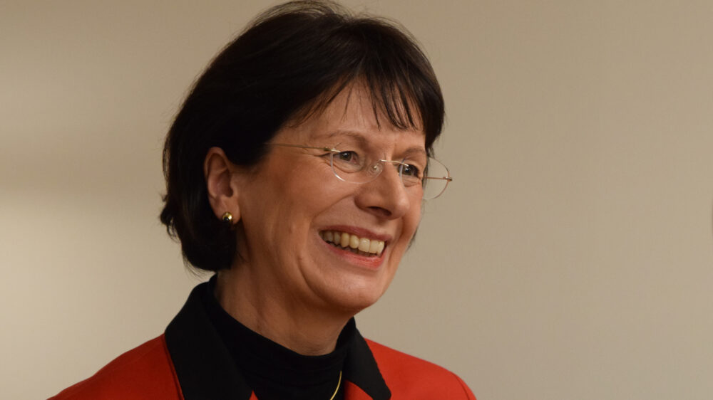 Marie-Luise Dött (CDU) ist im katholischen Glauben tief verwurzelt