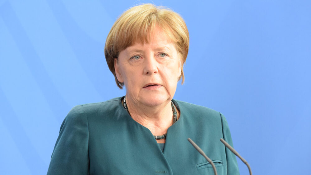 Unter Kanzlerin Angela Merkel (CDU) bleibt das Existenzrecht Israels weiterhin Staatsräson (Archivbild)