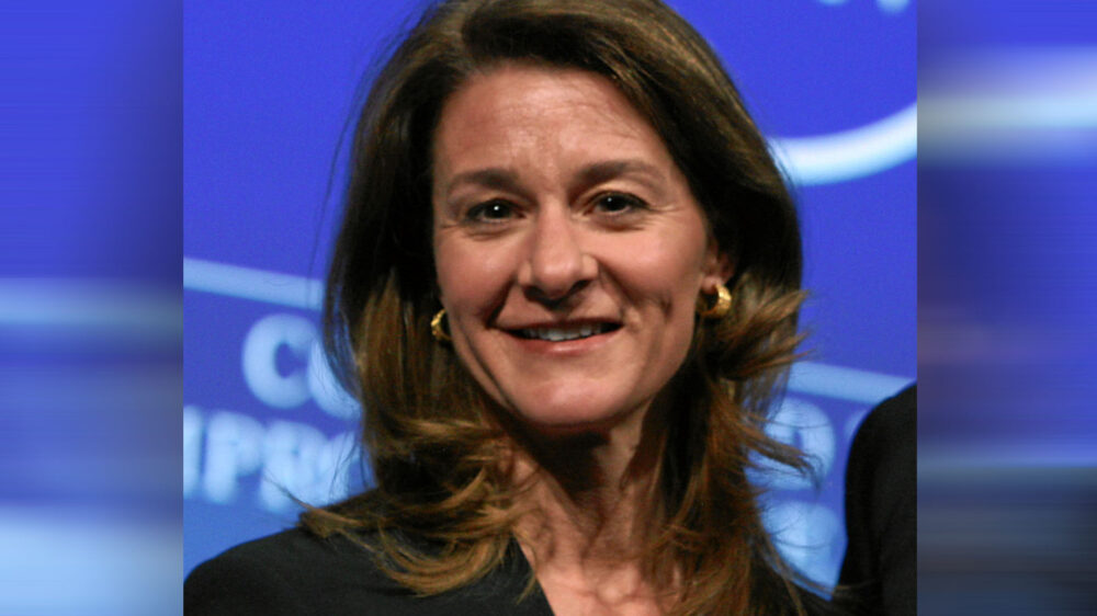 Melinda Gates setzt sich im Kampf gegen Armut ein. Beim Willow-Creek-Leitungskongress wurde ein aufgezeichnetes Interview mit der Geschäftsfrau gezeigt. (Archiv)