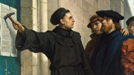 Am 31. Oktober 2017 soll Martin Luther seine 95 Thesen angeschlagen haben – ein Protest gegen die Kirche in ihrer damaligen Form