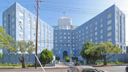 Das internationale Scientology-Hauptquartier in Los Angeles