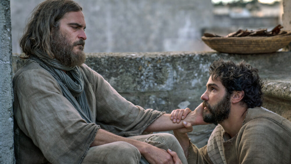 Im Film „Maria Magdalena“ spielt Joaquin Phoenix Jesus (links)