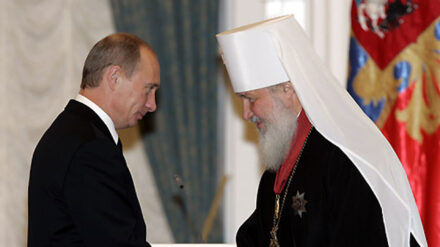 Patriarch Kyrill macht aus seiner Zustimmung zu Putins Politik keinen Hehl