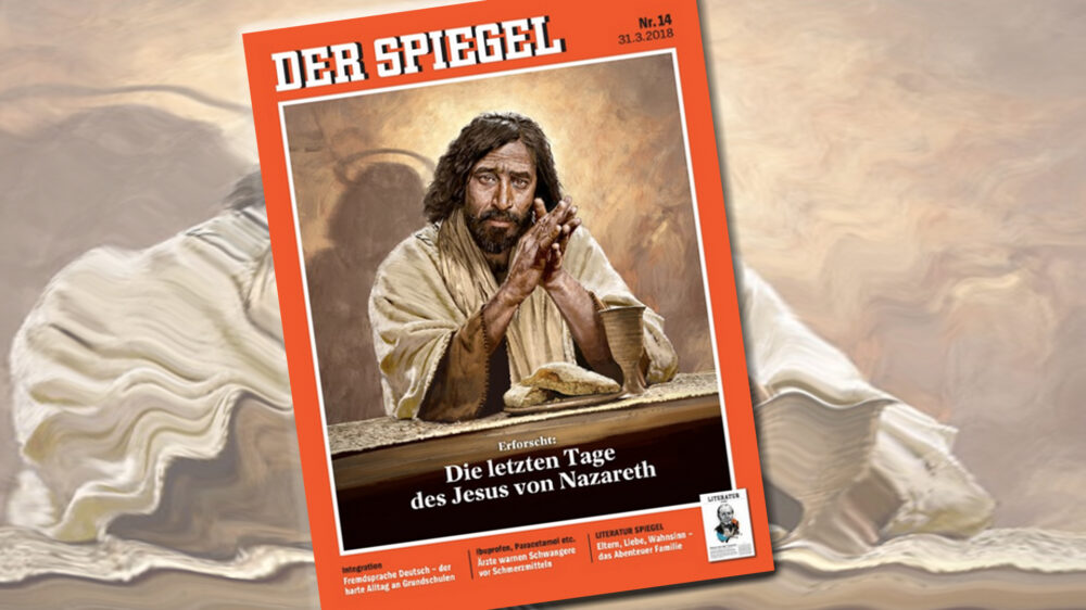 Das Wochenmagazin Der Spiegel beschäftigt sich in seiner Ausgabe über die Osterfeiertage mit den letzten Tagen Jesu Christi