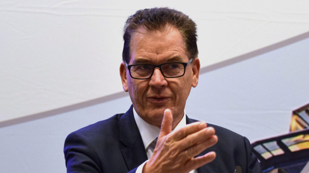 Minister Gerd Müller