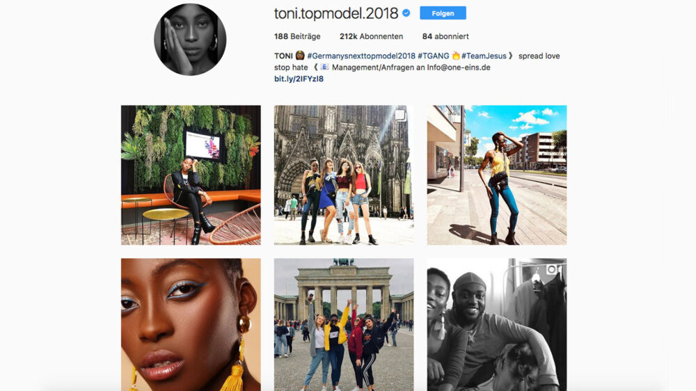 Toni Loba ist das neue „Germany's Next Topmodel“