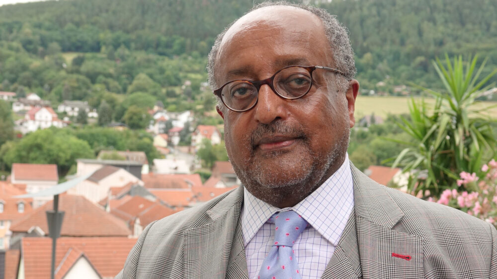 Der Äthiopier Asfa-Wossen Asserate ist politischer Analyst, Autor und Angehöriger des entthronten äthiopischen Kaiserhauses