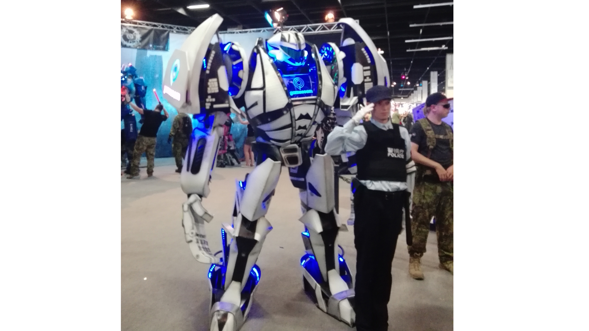 Cosplayer auf dem Gamescom