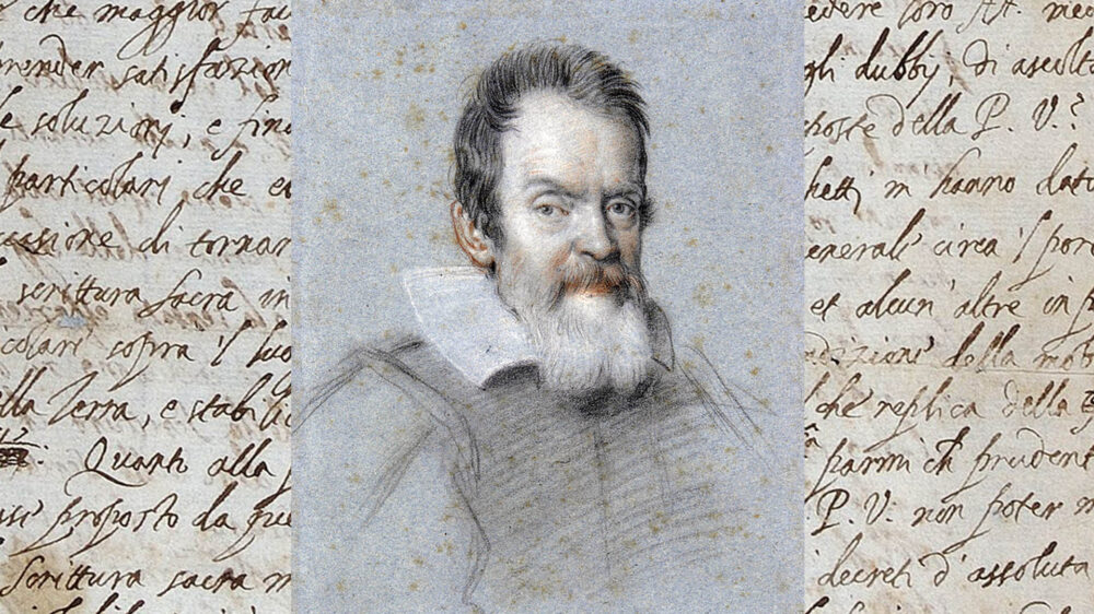 Im Archiv der Royal Society in London fand man überraschend einen Brief des Astronomen Galileo Galilei an den Vatikan, in dem er schreibt, die Bibel und moderne Astronomie würden sich nicht widersprechen