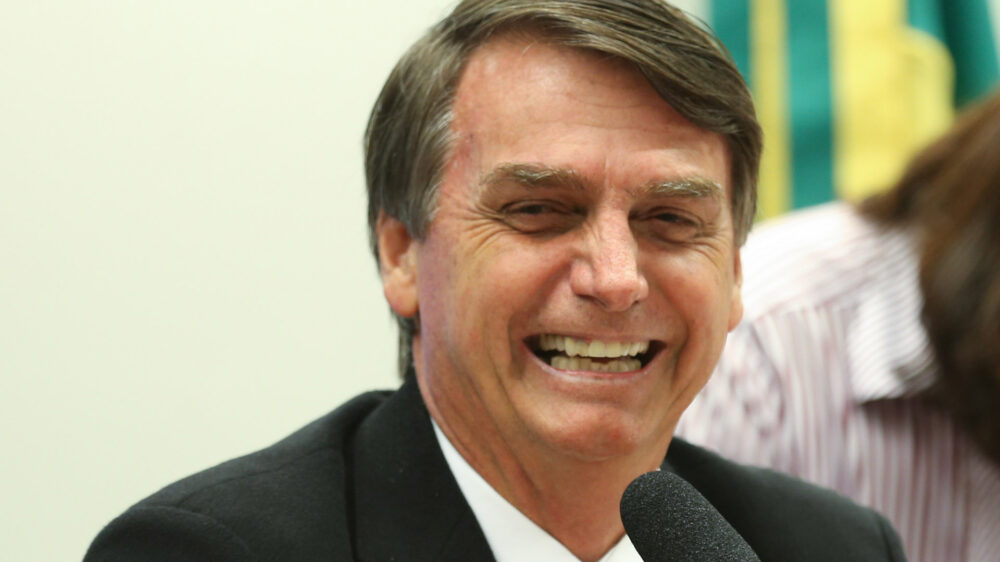 Der Ex-Militär Jair Bolsonaro erhielt im ersten Wahlgang 46,21 Prozent der Stimmen