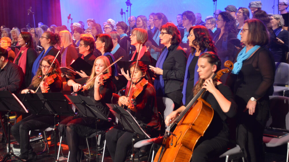 Mehr als 150 Musiker, Sänger und Darsteller wirken bei „Credo“ mit