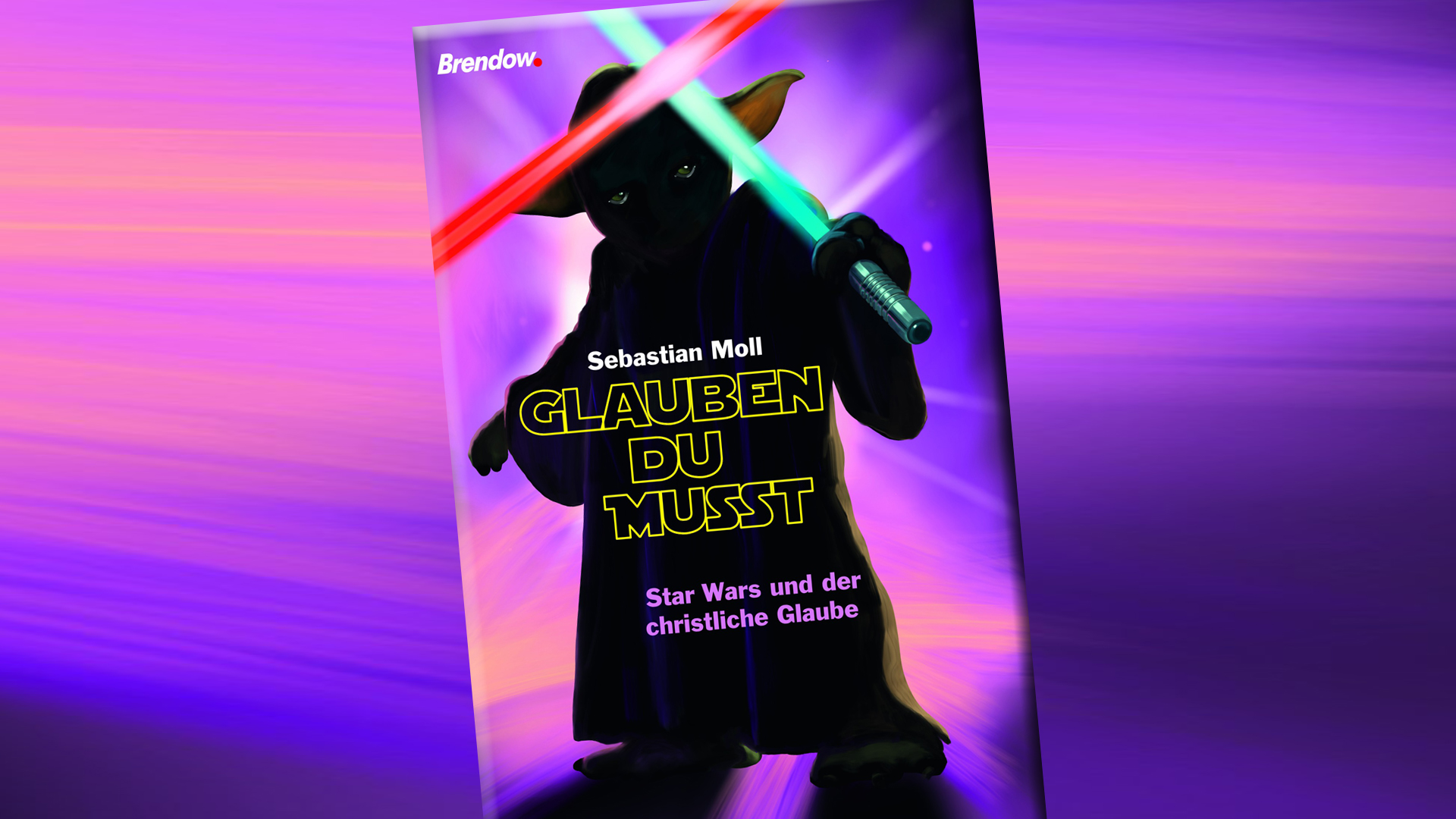 Gar nicht so viel „Star Wars“ drin, wie das Cover andeutet: Molls Buch „Glauben du musst“ schlägt Parallelen zu diversen popkulturellen Phänomenen