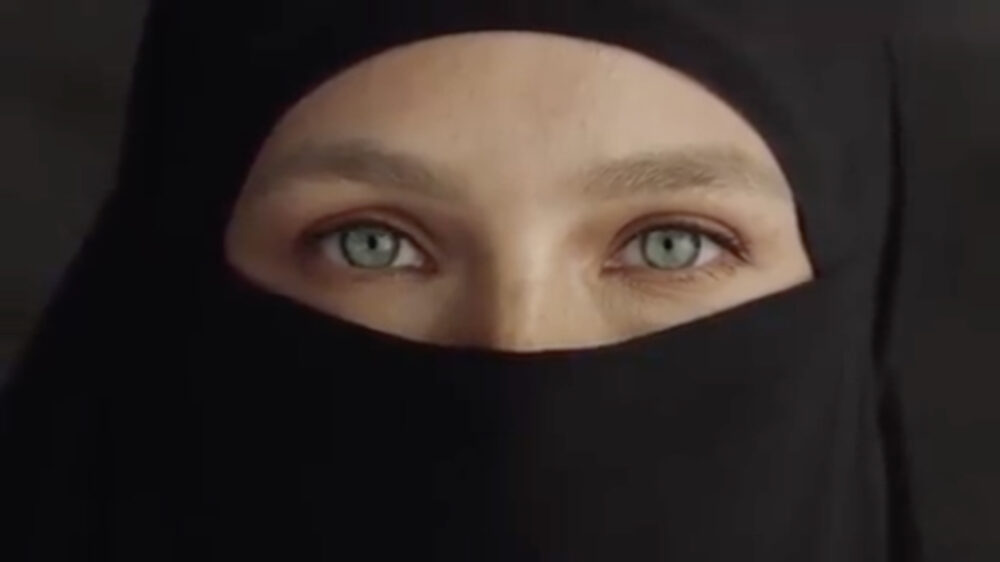Der Niqab gilt als traditionelles Kleidungsstück muslimischer Frauen